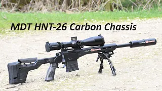 MDT HNT-26 Carbon & Magnesium Chassis, Ultralight Remington 700 Footprint, FULL REVIEW