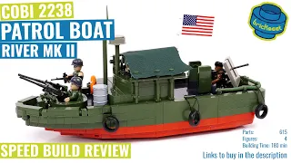 COBI 2238 - Patrol Boat River Mk II - Speed Build Review