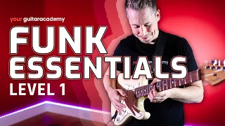 Essential Funk Guitar Lessons [Lesson 3 of 20]