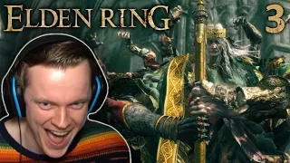 We Fought the First HUGE BOSS in Elden Ring! - Part 3