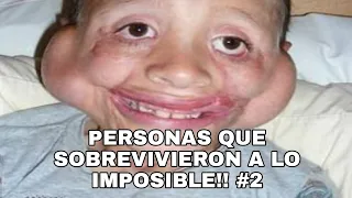 PERSONAS QUE SOBREVIVIERON A LO IMPOSIBLE !! #2