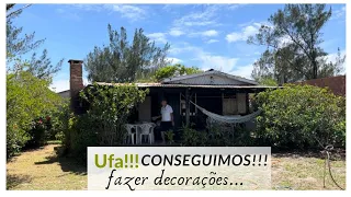 Ufa! Consegui terminar os projetos de um ano atrás: decorações rústicas farmhouse