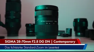 SIGMA 28-70mm F2,8 DG DN | Contemporary (vs. Sony 28-70) [Deutsch | Lesertest]