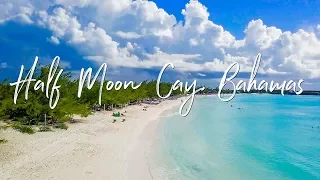 Half Moon Cay, Bahamas  (flying drone / Mavic Pro over a private island) Holland America / Oosterdam