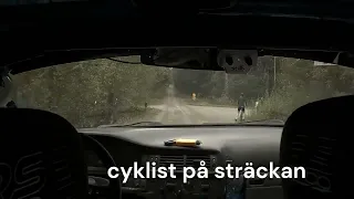 Rikspokalen ss2 (cyklist på sträckan) Carl-Magnus Zetterlund/Sofie Sjöberg Karlsson volvo s70