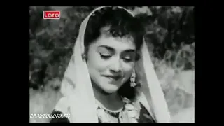 Mukesh Lata duet on Bharat Bhushan Ameeta.   film Sawan 1959.  Nain duwar se man mein..