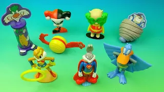 2023 WB 100th ANNIVERSARY DC UNIVERSE MASH-UP BURGER KING SET OF 8 COLLECTIBLES VIDEO REVIEW