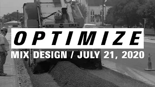 Optimize Mix Design