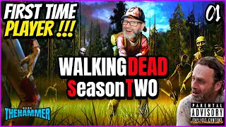 The WALKING DEAD Season TWO🔥EPISODES 1 & 2 HAPPY CLEMENTINE'S DAY #live #horror #thewalkingdead #fun