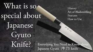 Gyuto Knife - Everything You Need to Know about Japanese Gyuto (牛刀) knife- History, Functions & more