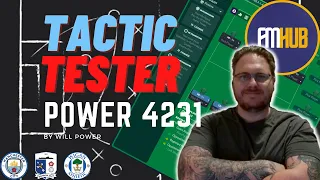 FOOTBALL MANAGER 2023 - TACTICS TESTER - POWER 4231