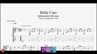 Bella Ciao with Guitar Tutorial TABs