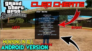 Cleo cheats mods how to install in GTA San Andreas Android | no root | support all Android device