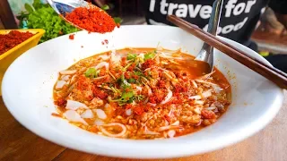 Laotian Food Tour - POOP FISH CHILI DIP and Khao Soi in Luang Prabang, Laos!