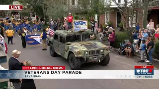 2022 Veterans Day Parade in Savannah