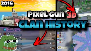 Pixel gun 3D Clan history 2016-2022