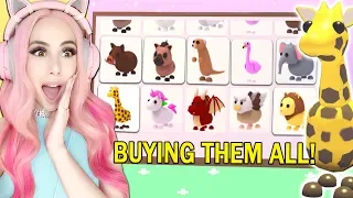 I BOUGHT ALL The NEW SAFARI Pets In Adopt Me! Brand NEW Adopt Me Pet Safari Update