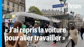 «J’ai dû reprendre la voiture, ça va plus vite que le bus» : la colère gronde à Paris