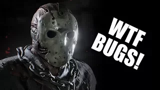 Funny Bugs! Friday the 13th: The Game (from  Live Stream)