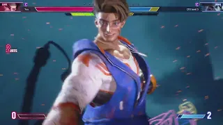 Street Fighter 6 Luke vs Jamie