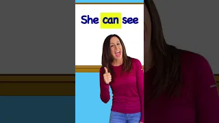 Learn English Words | She Can See | Learn to Read | Learn Sight Words with Patty Shukla #short