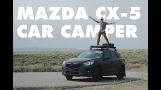 Mazda CX-5 Car Camper Conversion Walkthrough