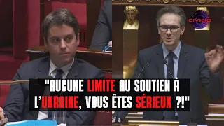 Attal se ridiculise et se fait humilier sur l'accord avec l''Ukraine