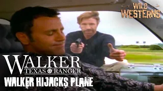 Walker, Texas Ranger | Walker Hijacks Plane As It Tries To Escape (ft. Chuck Norris) | Wild Westerns