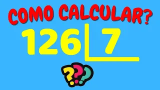 COMO CALCULAR 126 DIVIDIDO POR 7?| Dividir 126 por 7