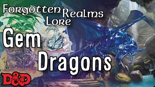 Gem Dragons - Forgotten Realms Lore | D&D