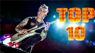 TOP 10 SOLOS DE GUITARRA DE SYNYSTER GATES | AVENGED SEVENFOLD