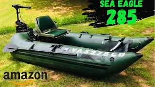 Sea Eagle 285 Review // Inflatable Fishing Boat // Inflatable and Packable Fishing Pontoon Boat