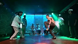 DOWNTOWNBOUNCE + NOBU vs Just AwaYY 【1回戦】by THE WAY vol.1　-CREW SIDE-