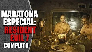 RESIDENT EVIL 7 (Gameplay Completo) | Maratona Especial: do Zero ao #REVillage 🏃‍♂️