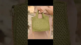 ТРЕНД 2023! Сумка из рафии от известного бренда LOEWE #crochetbag