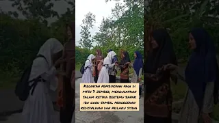 Kegiatan pembiasaan pagi di MTsN 7 Jember