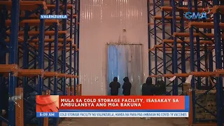 Cold storage facility ng Valenzuela, handa na para sa pag-iimbakan ng COVID-19 vaccines | UB