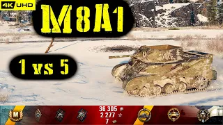World of Tanks M8A1 Replay - 8 Kills 2K DMG(Patch 1.6.1)