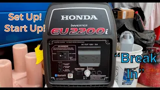 Honda EU2200i Bluetooth SetUp and Break-In