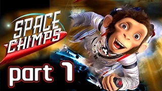 Space Chimps Walkthrough Part 1 (Xbox 360, PS2, Wii, PC) ~ 100% ~ Level 1