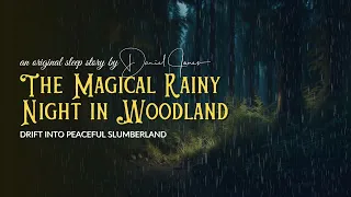 THE MAGICAL RAINY NIGHT IN WOODLAND Long Bedtime Story for Grown Ups - Dan Jones Sleep Stories