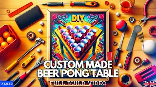 DIY Pallet Wood Beer Pong Table with LED Lights: The Ultimate Build Guide