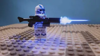 lego stop motion test (vfx, color grading, camera shake)