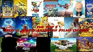 The Top 5 Best & Worst Animated Films Of 2017