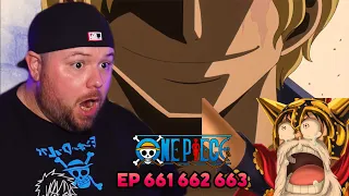 Sabo Returns! One Piece Reaction| Episode 661, 662, & 663