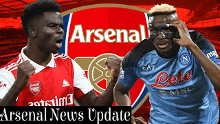 Arsenal Transfer News Today : Arsenal breaking news today Bukayo Saka & Victor Osimhen