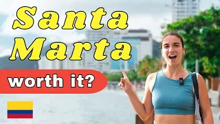 I lived in Colombia's MOST AVOIDED Caribbean Town! (Santa Marta first impression!)