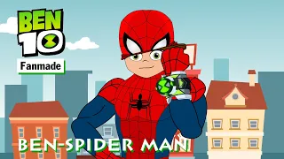 NMT Cartoon | Ben 10 Spider Man | Fanmade Transformation