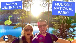 HELSINKI FINLAND TOUR! HSL Transport & Haltia Nature HIKE through NUUKSIO NATIONAL PARK!