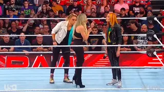 Trish Stratus confronts Becky Lynch - WWE RAW 8/21/2023